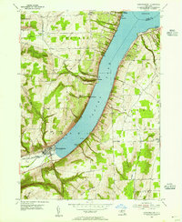 Download a high-resolution, GPS-compatible USGS topo map for Hammondsport, NY (1955 edition)