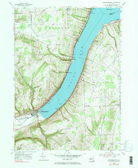 Download a high-resolution, GPS-compatible USGS topo map for Hammondsport, NY (1984 edition)