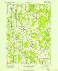 Download a high-resolution, GPS-compatible USGS topo map for Hannibal, NY (1954 edition)