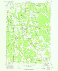 preview thumbnail of historical topo map of Oswego County, NY in 1978