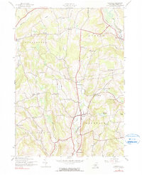 Download a high-resolution, GPS-compatible USGS topo map for Hartwick, NY (1990 edition)