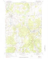 Download a high-resolution, GPS-compatible USGS topo map for Hermon, NY (1985 edition)