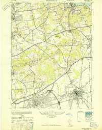 Download a high-resolution, GPS-compatible USGS topo map for Hicksville, NY (1947 edition)