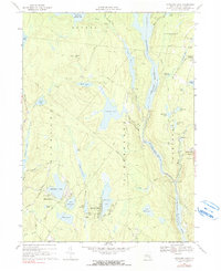 Download a high-resolution, GPS-compatible USGS topo map for Highland Lake, NY (1990 edition)