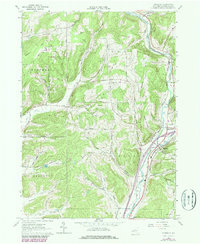 Download a high-resolution, GPS-compatible USGS topo map for Hinsdale, NY (1980 edition)