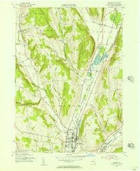 Download a high-resolution, GPS-compatible USGS topo map for Homer, NY (1956 edition)