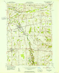 Download a high-resolution, GPS-compatible USGS topo map for Honeoye Falls, NY (1952 edition)