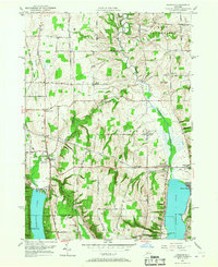 Download a high-resolution, GPS-compatible USGS topo map for Honeoye, NY (1967 edition)