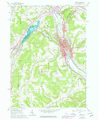 Download a high-resolution, GPS-compatible USGS topo map for Hornell, NY (1978 edition)