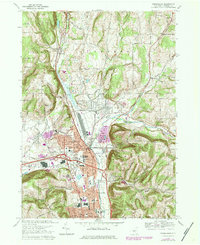 Download a high-resolution, GPS-compatible USGS topo map for Horseheads, NY (1984 edition)