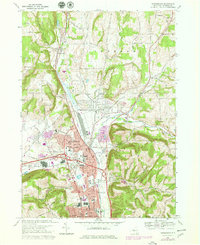 Download a high-resolution, GPS-compatible USGS topo map for Horseheads, NY (1979 edition)