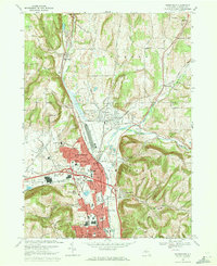 Download a high-resolution, GPS-compatible USGS topo map for Horseheads, NY (1971 edition)