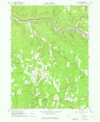 Download a high-resolution, GPS-compatible USGS topo map for Horton, NY (1976 edition)