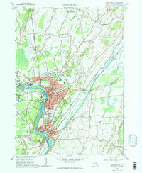 Download a high-resolution, GPS-compatible USGS topo map for Hudson Falls, NY (1984 edition)