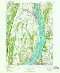 Download a high-resolution, GPS-compatible USGS topo map for Hudson North, NY (1969 edition)