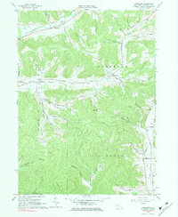 Download a high-resolution, GPS-compatible USGS topo map for Humphrey, NY (1983 edition)