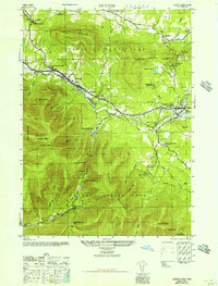 Download a high-resolution, GPS-compatible USGS topo map for Hunter, NY (1946 edition)