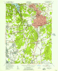 Download a high-resolution, GPS-compatible USGS topo map for Huntington, NY (1956 edition)
