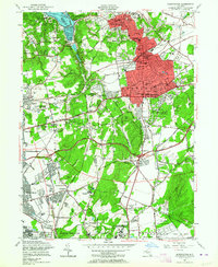 Download a high-resolution, GPS-compatible USGS topo map for Huntington, NY (1964 edition)