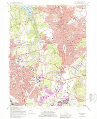 Download a high-resolution, GPS-compatible USGS topo map for Huntington, NY (1989 edition)