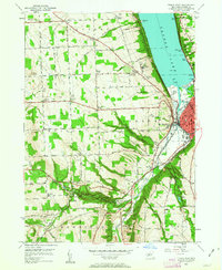 Download a high-resolution, GPS-compatible USGS topo map for Ithaca West, NY (1963 edition)