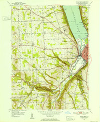 Download a high-resolution, GPS-compatible USGS topo map for Ithaca West, NY (1952 edition)