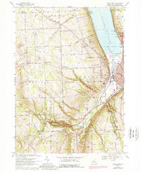Download a high-resolution, GPS-compatible USGS topo map for Ithaca West, NY (1989 edition)