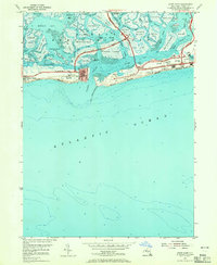 Download a high-resolution, GPS-compatible USGS topo map for Jones Inlet, NY (1965 edition)