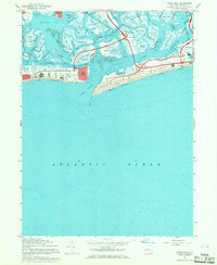 Download a high-resolution, GPS-compatible USGS topo map for Jones Inlet, NY (1968 edition)