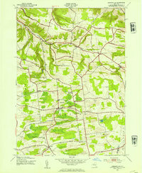 Download a high-resolution, GPS-compatible USGS topo map for Jordanville, NY (1954 edition)