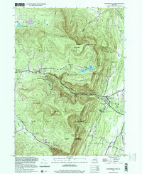 Download a high-resolution, GPS-compatible USGS topo map for Kaaterskill Clove, NY (2001 edition)