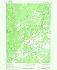 Download a high-resolution, GPS-compatible USGS topo map for Kerhonkson, NY (1971 edition)