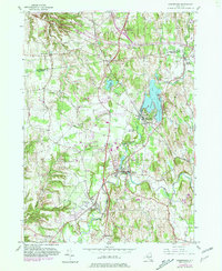 preview thumbnail of historical topo map of Columbia County, NY in 1980