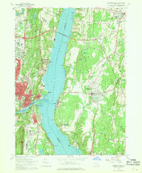 Download a high-resolution, GPS-compatible USGS topo map for Kingston East, NY (1970 edition)