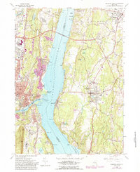 Download a high-resolution, GPS-compatible USGS topo map for Kingston East, NY (1988 edition)