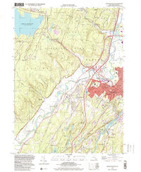 Download a high-resolution, GPS-compatible USGS topo map for Kingston West, NY (2000 edition)