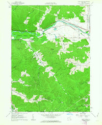 Download a high-resolution, GPS-compatible USGS topo map for Knapp Creek, NY (1963 edition)