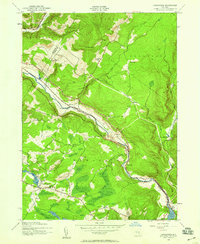 preview thumbnail of historical topo map of Ulster County, NY in 1942