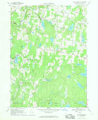 Download a high-resolution, GPS-compatible USGS topo map for Lake Huntington, NY (1969 edition)