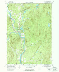 preview thumbnail of historical topo map of Warren County, NY in 1968