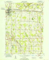 Download a high-resolution, GPS-compatible USGS topo map for Le Roy, NY (1952 edition)