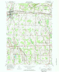Download a high-resolution, GPS-compatible USGS topo map for Le Roy, NY (1985 edition)