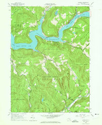 Download a high-resolution, GPS-compatible USGS topo map for Lewbeach, NY (1973 edition)
