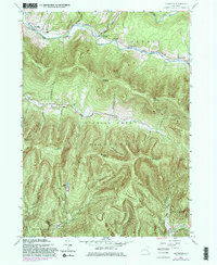 preview thumbnail of historical topo map of Greene County, NY in 1960
