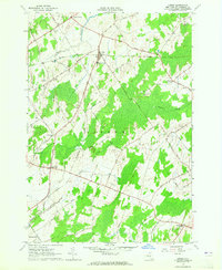 preview thumbnail of historical topo map of St. Lawrence County, NY in 1963