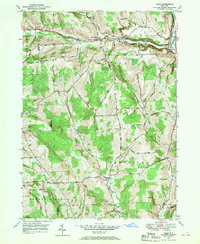 Download a high-resolution, GPS-compatible USGS topo map for Lisle, NY (1970 edition)