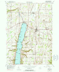 Download a high-resolution, GPS-compatible USGS topo map for Livonia, NY (1990 edition)