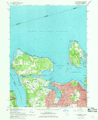 Download a high-resolution, GPS-compatible USGS topo map for Lloyd Harbor, NY (1968 edition)