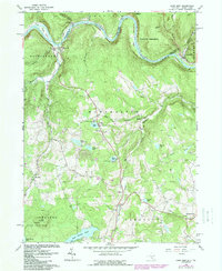 Download a high-resolution, GPS-compatible USGS topo map for Long Eddy, NY (1984 edition)