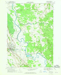 Download a high-resolution, GPS-compatible USGS topo map for Lowville, NY (1970 edition)